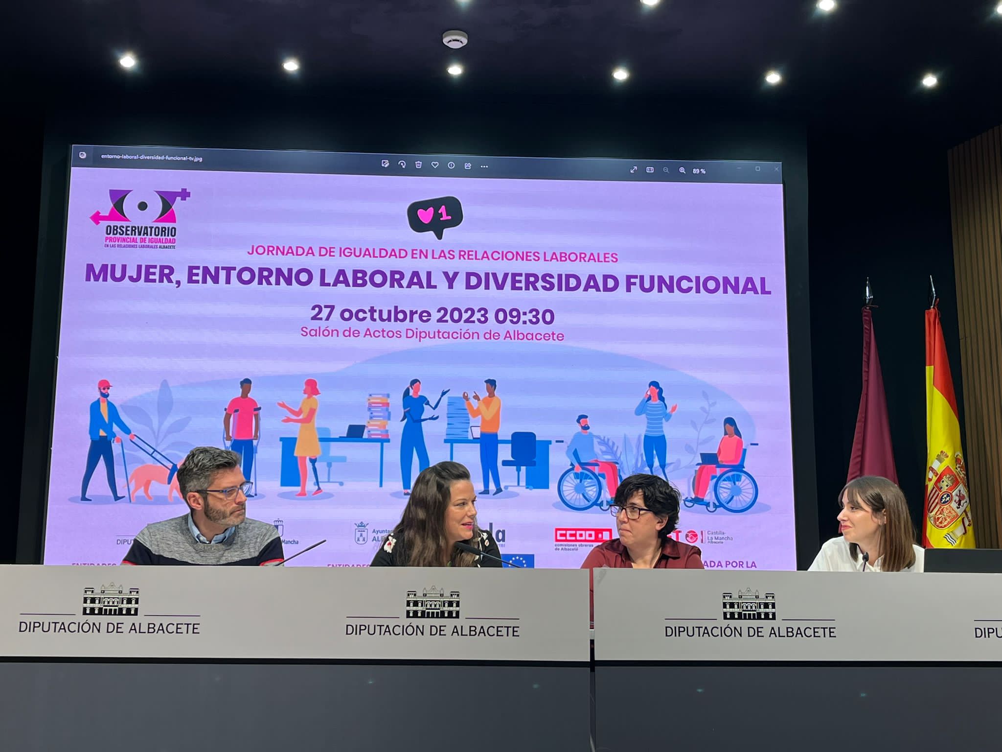 Ir a La Jornada ‘Mujer, Entorno Laboral y Diversidad Funcional’ analiza la discriminación de mujeres con discapacidad